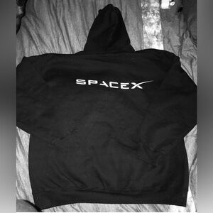 SPACEX Aerospace Hoodie Sweatshirt Men’s Sz XL SPACE X Starlink Elon Musk X NEW
